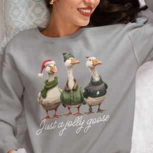 Jolly Goose Christmas Sweatshirt