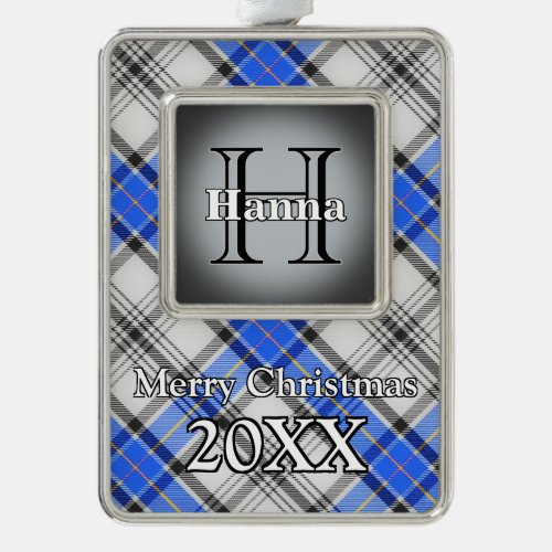 Jolly Holidays Clan Hannay Hanna Tartan Christmas Ornament