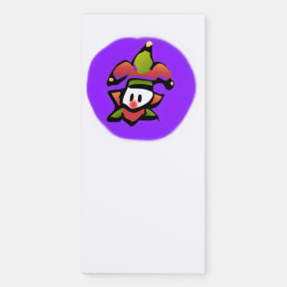 Jolly Jester  Magnetic Notepad