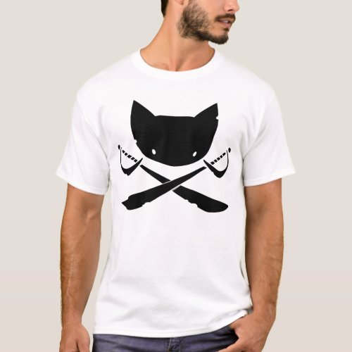 Jolly Kitty Pirate T_shirt