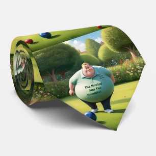 Jolly Lawn Bowler Man, Neck Tie