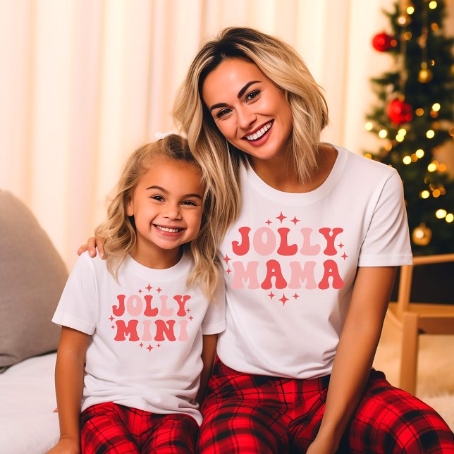 Jolly Mini Holiday Christmas T-Shirt (Creator Uploaded)