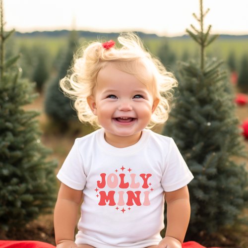 Jolly Mini Holiday Christmas Toddler T_shirt