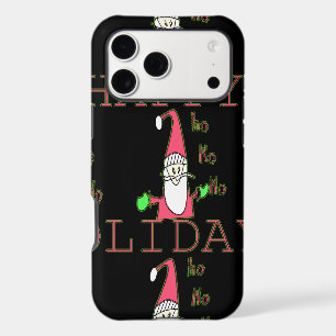 Jolly Mouse Santa: A Fun Holiday Illustration. iPhone 17 Pro Max Case