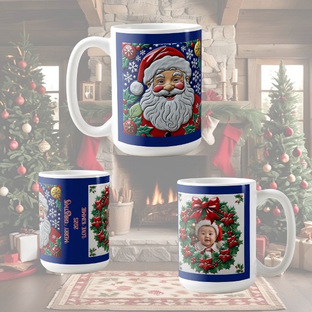 Jolly Ol Saint Nick Customizable Coffee Mug (Creator Uploaded)