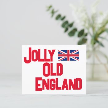 Jolly Old England Postcard by kfleming1986 at Zazzle