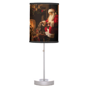 Jolly Old Saint Nick Table Lamp