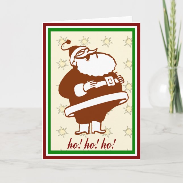 Jolly Old Soul Christmas Card (Front)