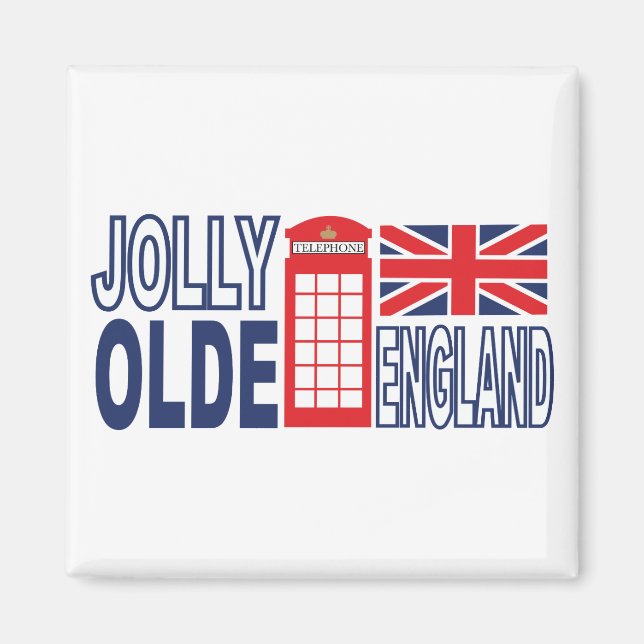 Jolly Olde England Magnet (Front)