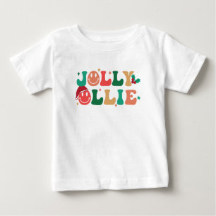 Jolly Ollie Kids Christmas Baby T-Shirt