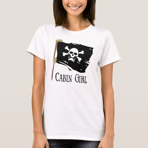 Jolly Roger Cabin Girl T_Shirt