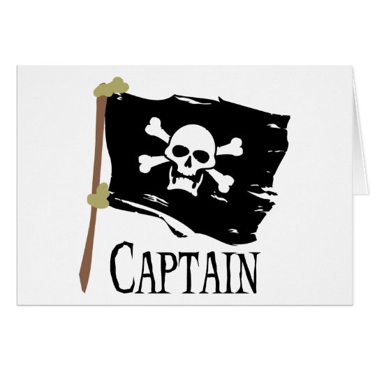Jolly Roger Captain Cards (Front Horizontal)