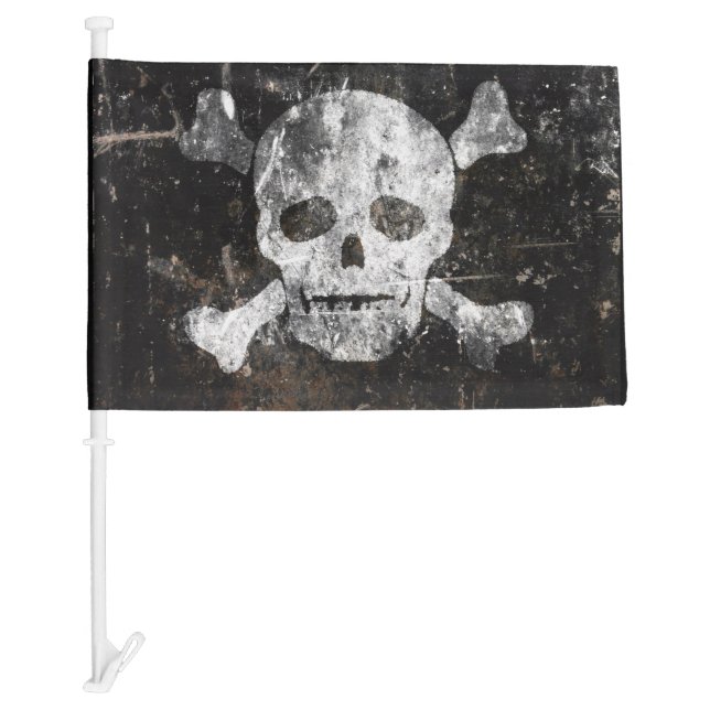 Jolly Roger Car Flag (Front)