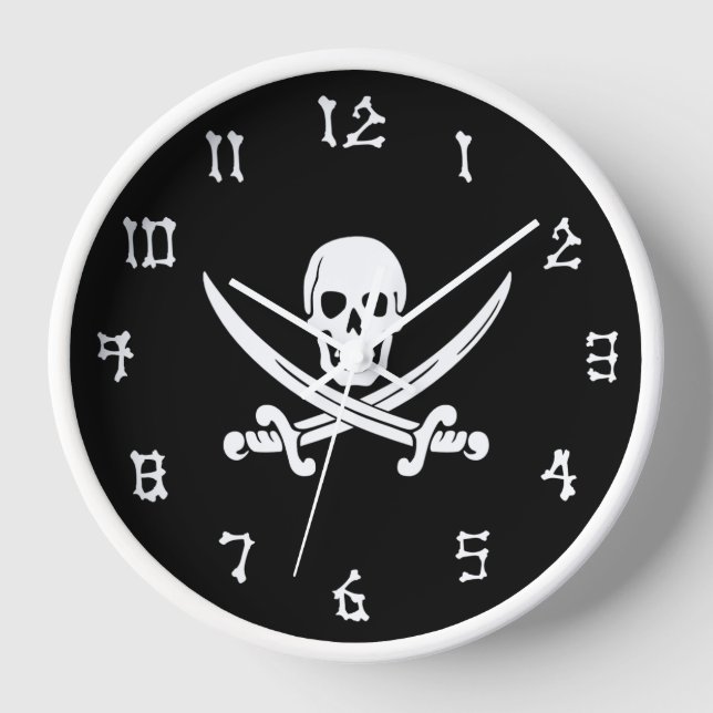Jolly Roger Clock (Front)