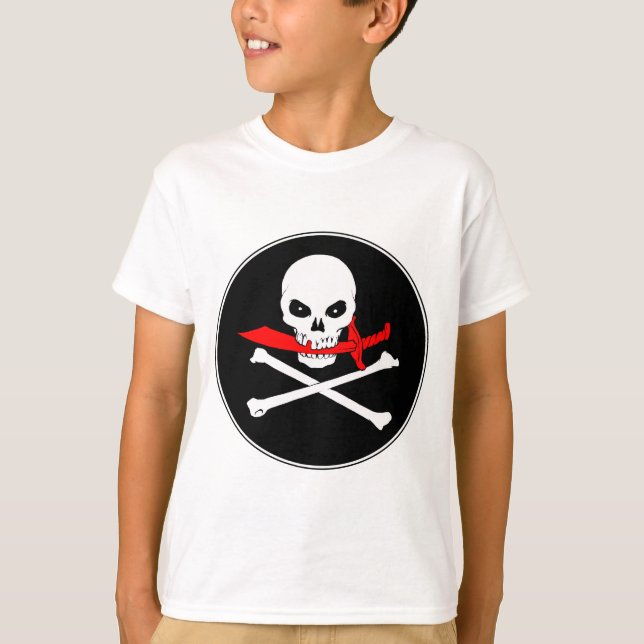 Jolly Roger (cutlass)Lids T-Shirt (Front)