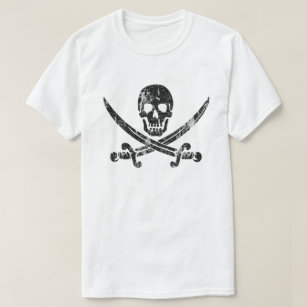 Jolly Roger Distressed T-Shirt