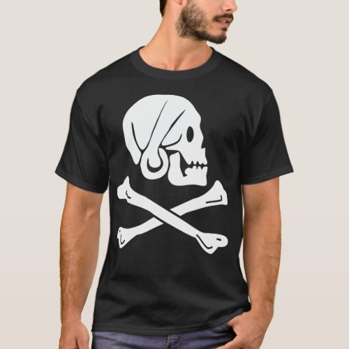 Jolly Roger Henry Every Pirate Flag  T_Shirt