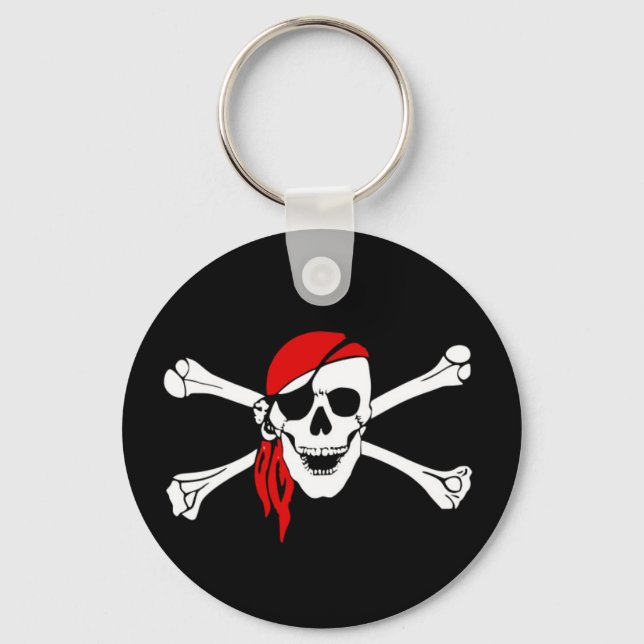 Jolly Roger Keychain (Front)