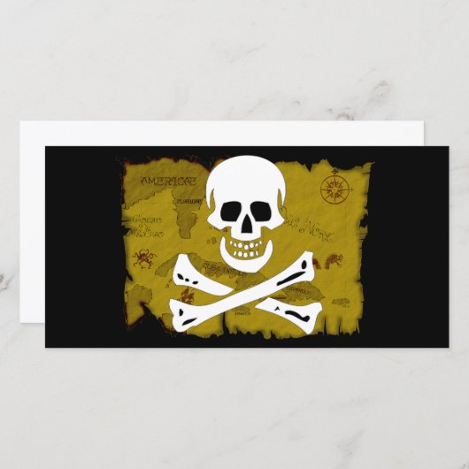 Jolly Roger Map #3 (Front/Back)