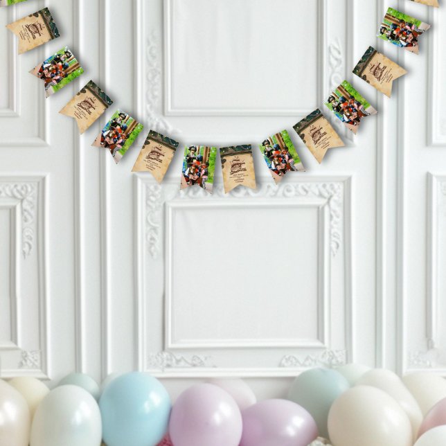 Jolly Roger Pirate Birthday Party Bunting Flags (Creator Uploaded)