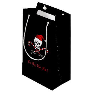 Jolly Roger Pirate Christmas Gift Bag
