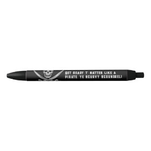Jolly Roger Pirate Day Pen