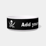 Jolly roger pirate flag<br><div class="desc">Easily personalize this fun kids modern Jolly Roger pirate skull graphic and crossed swords flag on a black background. You can easily change the background color from a range of over 200 colors .</div>
