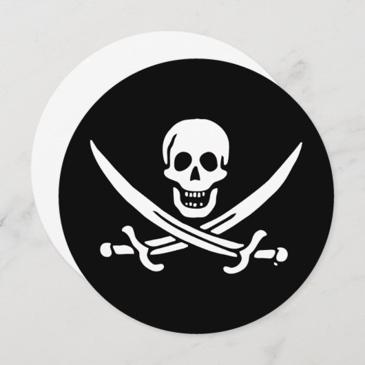 Jolly roger pirate flag (Front/Back)