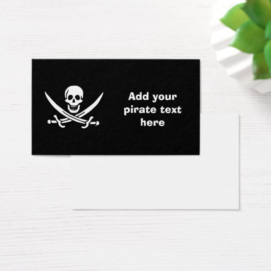 Jolly roger pirate flag (Desk)