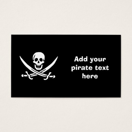 Jolly roger pirate flag (Front)