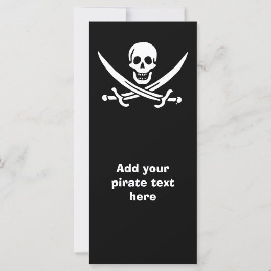 Jolly roger pirate flag (Front)