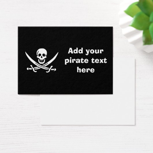Jolly roger pirate flag (Desk)
