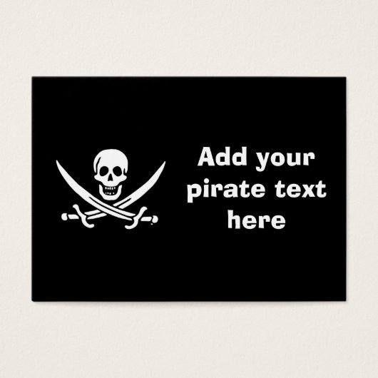 Jolly roger pirate flag (Front)