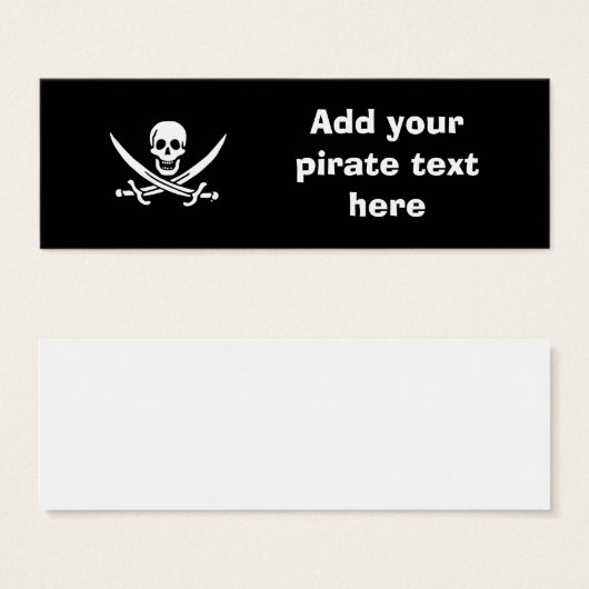 Jolly roger pirate flag (Front & Back)