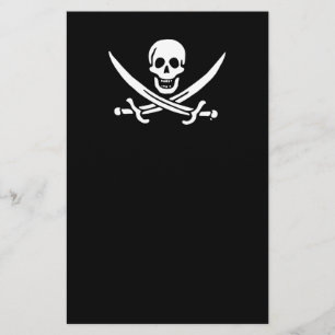 Jolly roger pirate flag flyer