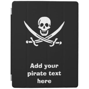 Jolly roger pirate flag iPad smart cover
