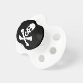 Jolly Roger Pirate Flag Pacifiers (Front Right)
