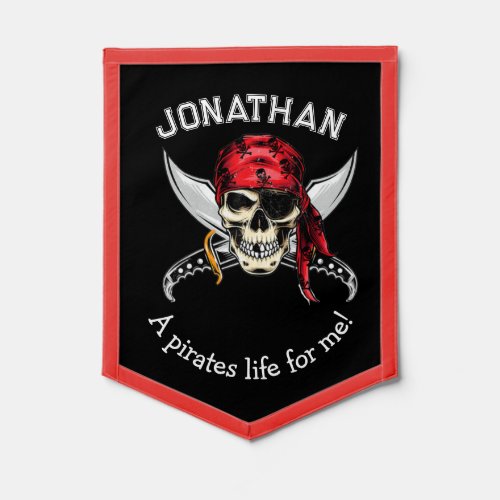  JOLLY ROGER Pirate Legend Pennant