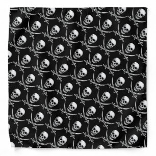 Jolly Roger Pirate Skull Bandana