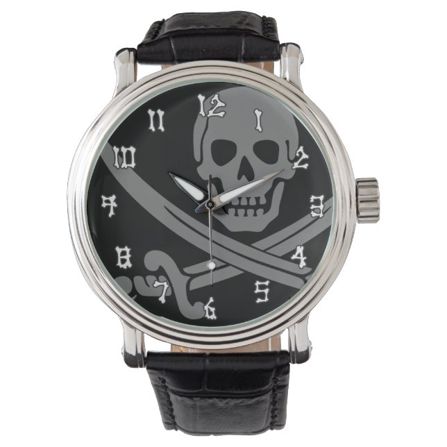Jolly Roger Pirate Watch (Front)