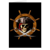 Jolly Roger Pirate Wheel (Front)