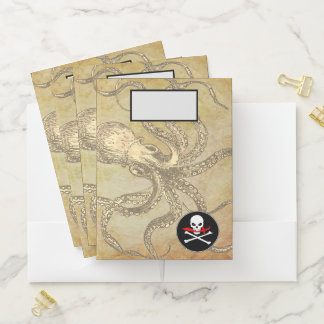 Jolly Roger Pocket Folder