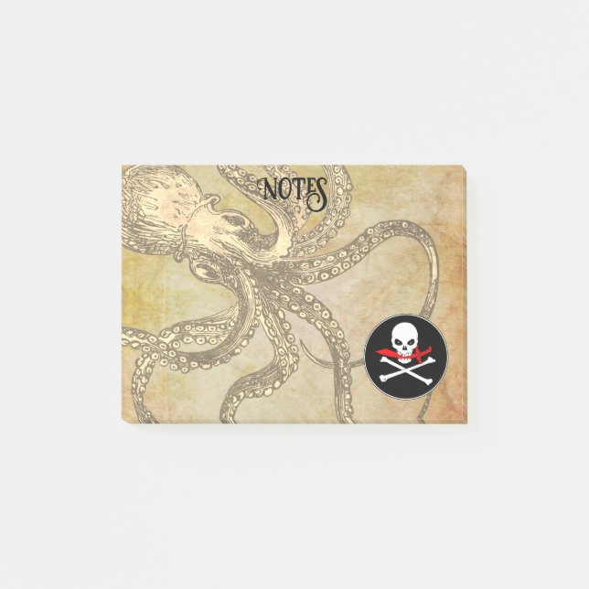 Jolly Roger Post-it Notes (Front)