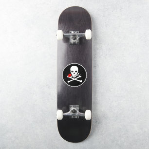 Jolly Roger (Rose) Vinyl Sticker