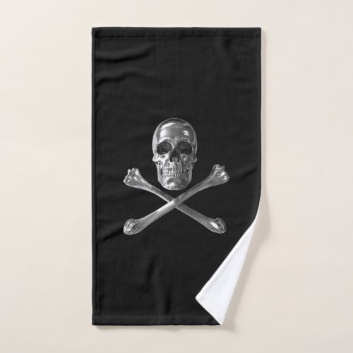 Jolly Roger Skull Hand Towel