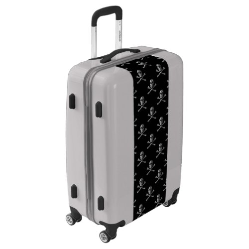 Jolly Roger Skull Pattern Luggage Suitcase