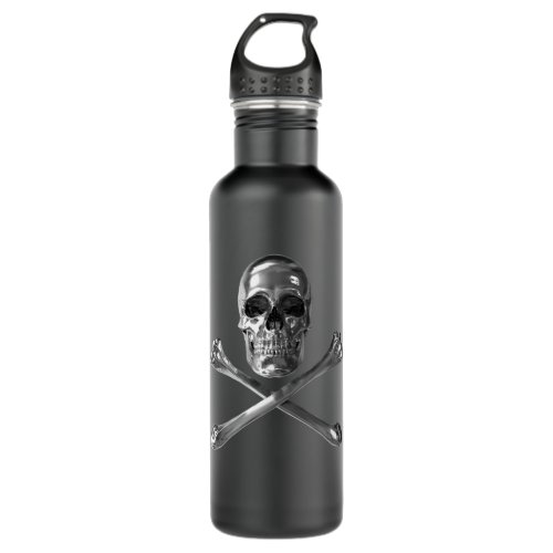 Jolly Roger Skull Water Bottle