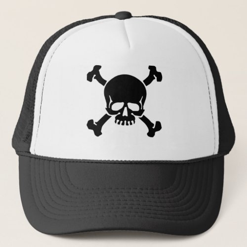 jolly_roger_tattoo trucker hat