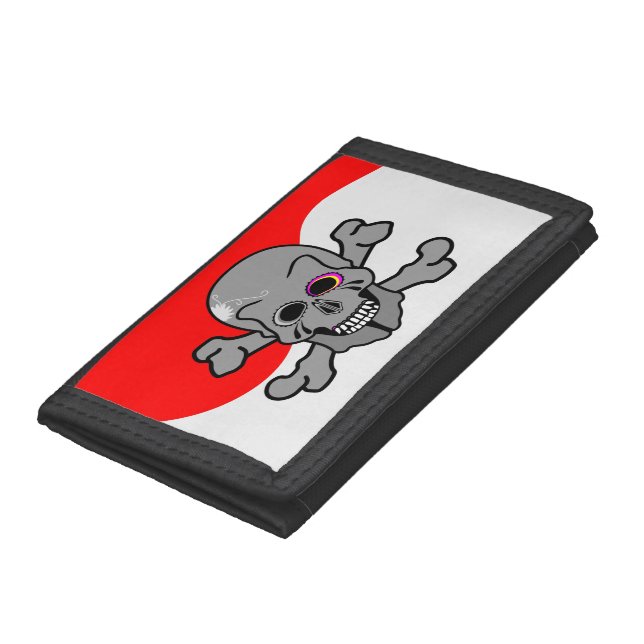 Jolly Roger Trifold Wallet (Bottom)