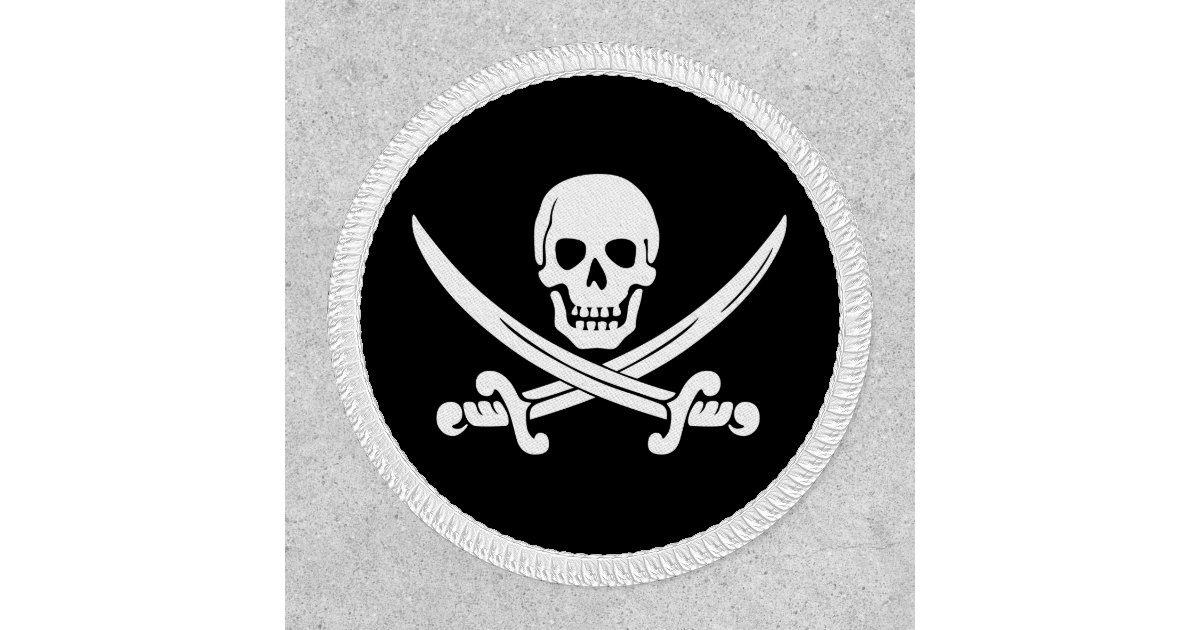 Jolly Rogers Pirate Patch